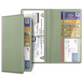 thumbnail image 1 of FINPAC Car Registration & Insurance Card Holder, Glove Box Card Organizer Wallet, Car Document Holder for Cards, Driver License & other Essential Documents, Sage Green, 1 of 7