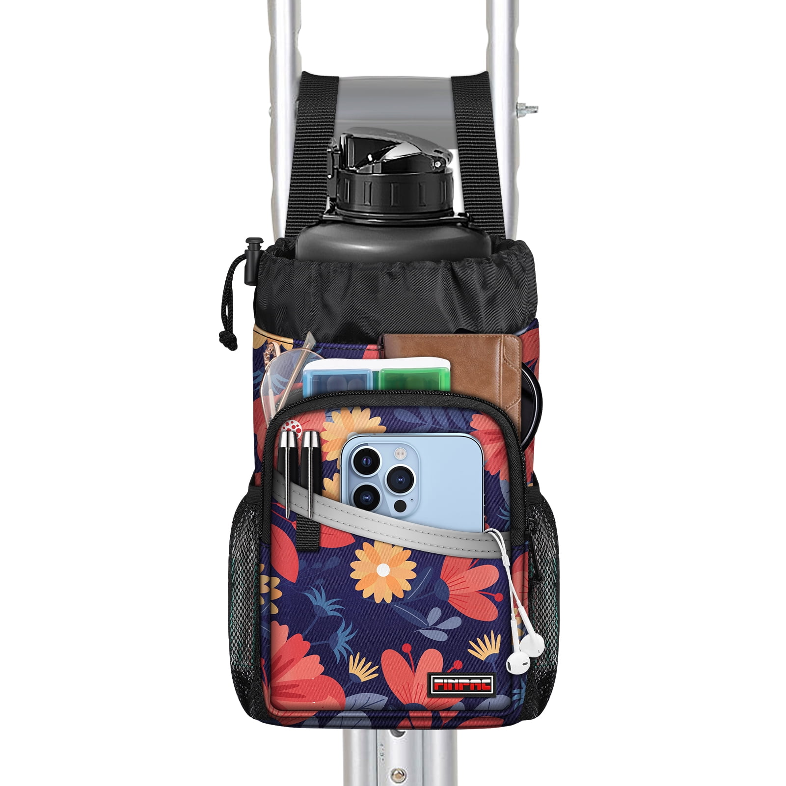 Tote bag with drink pocket hotsell