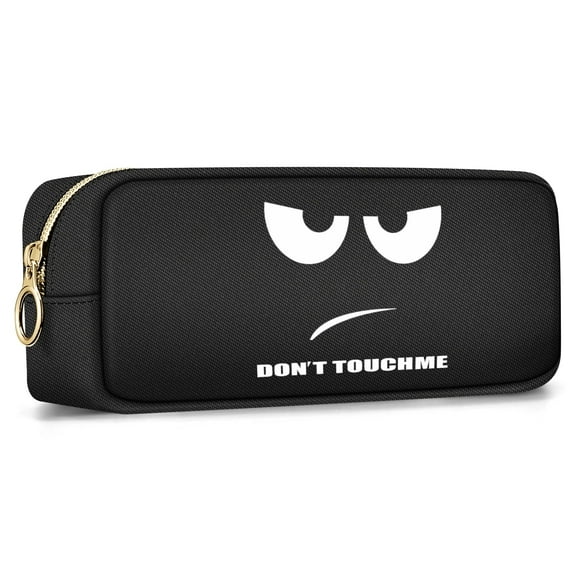 FINPAC Pencil Case, Large Capacity Pencil Pouch with Zipper, Coin Pouch Cosmetic Bag Bible Pencil Box Office Stationery