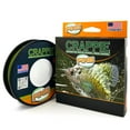 thumbnail image 1 of FINS Braids Crappie Ultra-Strong Thin Braided Fishing Line for Crappie, Slate Green 8 lb 100 Yds, 1 of 14