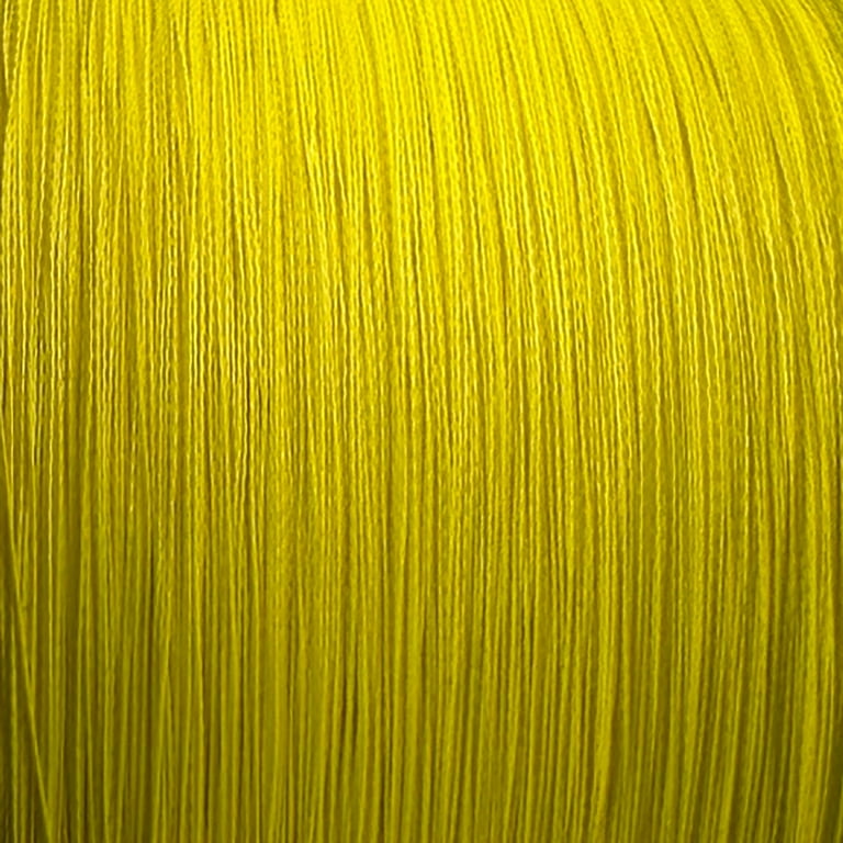 FINS Windtamer Solid Braided Line - 50 lb. - 1500 yd. - Yellow