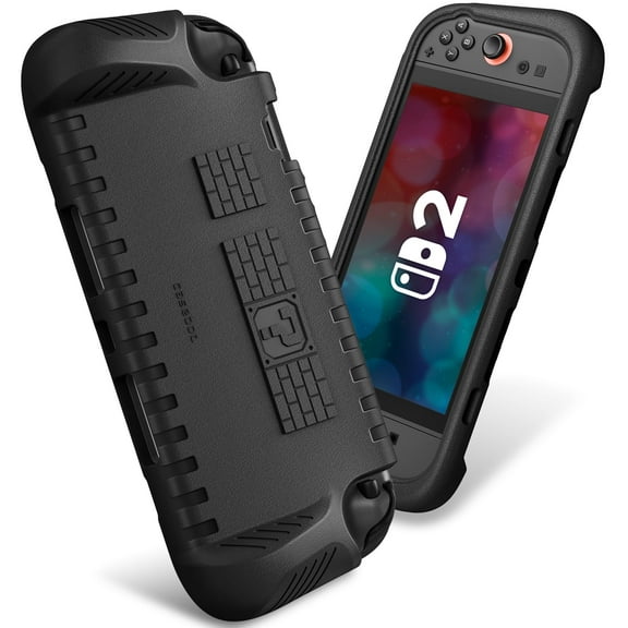 FINTIE Case Compatible with Nintendo Switch 2 (2025) with Game Card Slots, Shockproof Lightweight Protective Cover with Ergonomic Grip, Grip Ultralight Grip Case