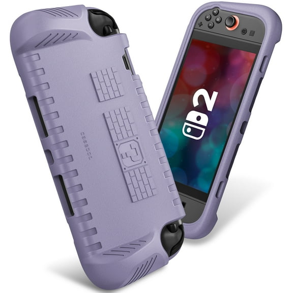FINTIE Case Compatible with Nintendo Switch 2 (2025) with Game Card Slots, Shockproof Lightweight Protective Cover with Ergonomic Grip, Grip Ultralight Grip Case