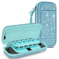 thumbnail image 1 of FINTIE Case for Nintendo Switch 2 (2025), Shockproof Hard Shell Carrying Cover Portable Protective Travel Bag with 20 Game Card Slots & Inner Pocket, Glittering Blue, 1 of 10