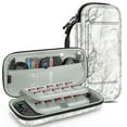 thumbnail image 1 of FINTIE Case for Nintendo Switch 2 (2025), Shockproof Hard Shell Carrying Cover Portable Protective Travel Bag with 20 Game Card Slots & Inner Pocket, Marble, 1 of 11