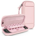 thumbnail image 1 of FINTIE Case for Nintendo Switch 2 (2025), Shockproof Hard Shell Carrying Cover Portable Protective Travel Bag with 20 Game Card Slots & Inner Pocket, Rose Gold, 1 of 11