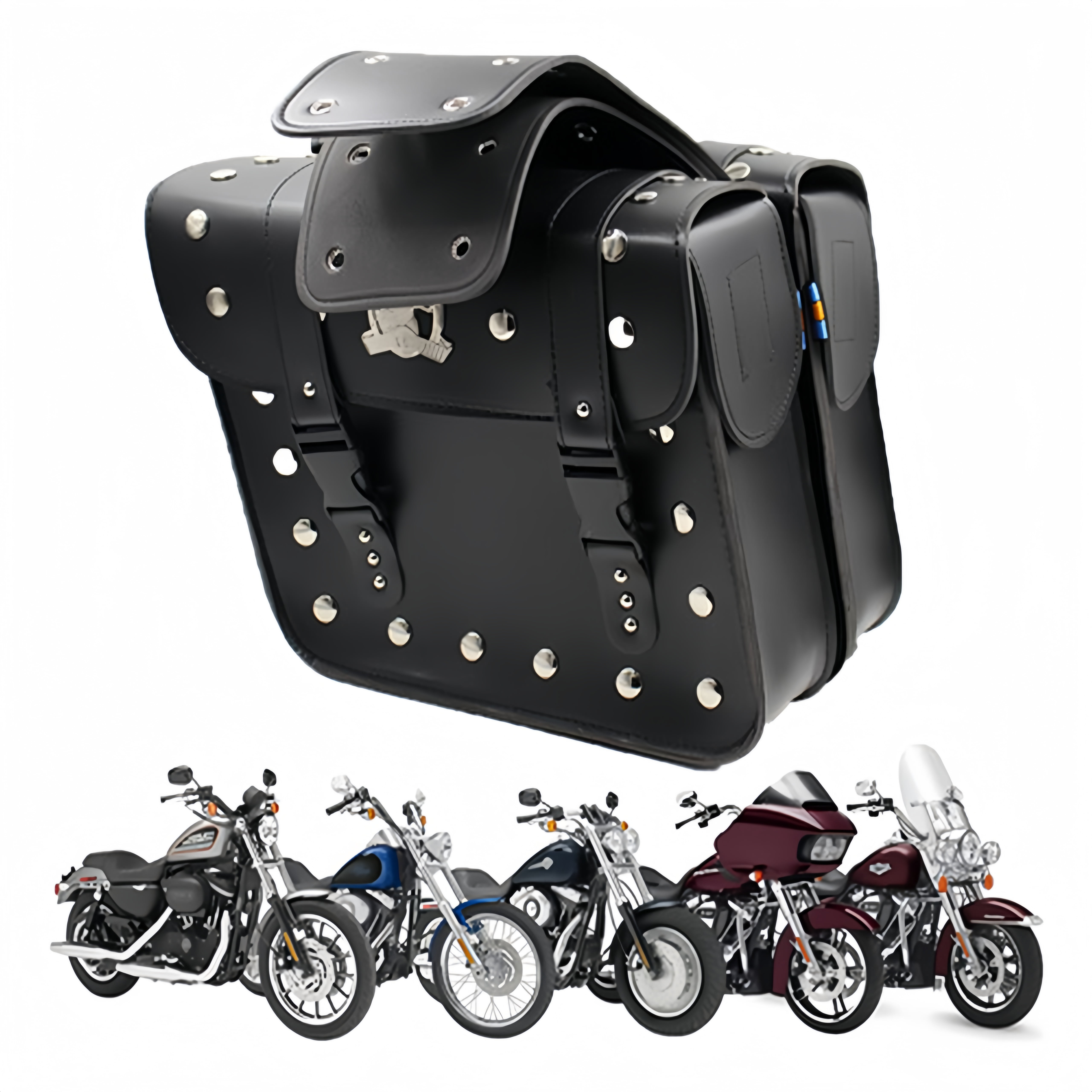 Mustang cheap hard saddlebags