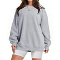 thumbnail image 1 of FIOPHY Oversized Sweatshirt for Women Fleece Long Sleeve Crew Neck Casual Pullover Sweatshirts Fall Tops, 1 of 6
