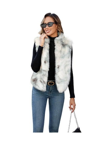 Plus Black Faux Leather Faux Fur Trim Coat | Plus Size | PLT