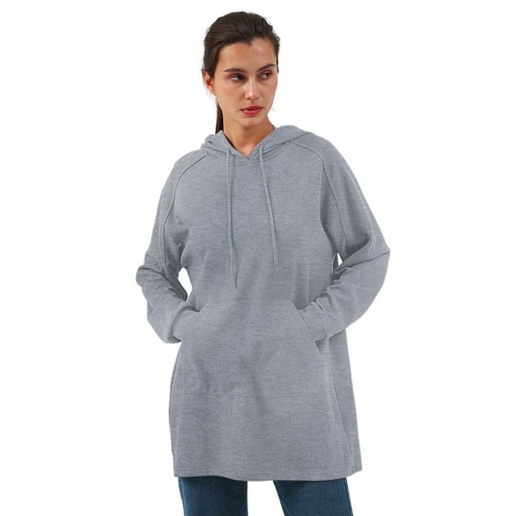 FIOPHY Womens Oversized Hoodies Sweatshirts Long Sleeve Drawstring Pullover Sweatshirt Fall Tops with Pocket