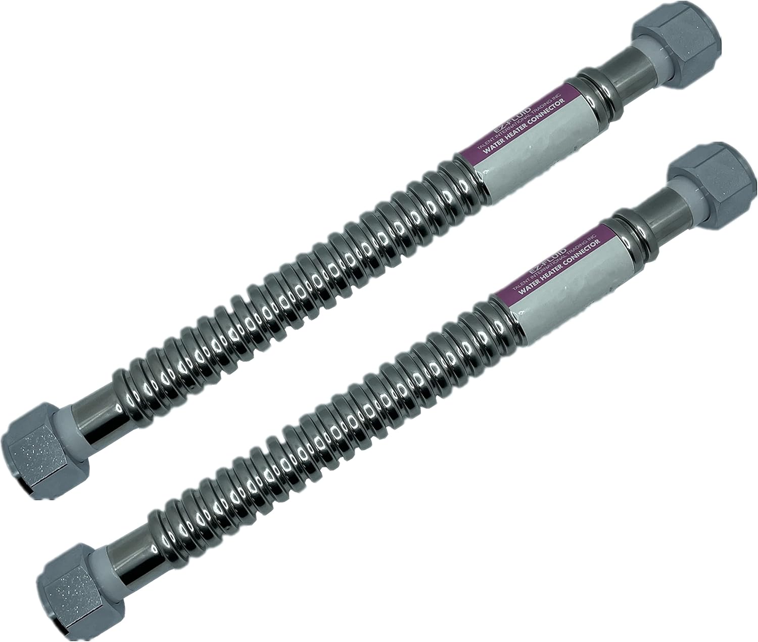 FIP x 3/4Inch FIP x 24Inch Corrugated ible Stainless Steel Water