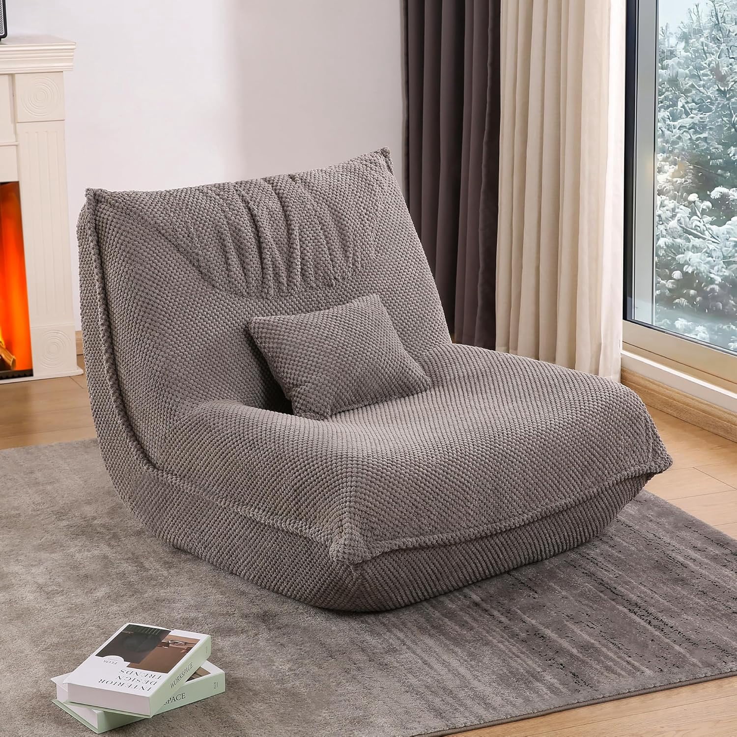 FIRAVOE Bean Bag Chair for Adults,Cloud Couch Morden Modular Cloud