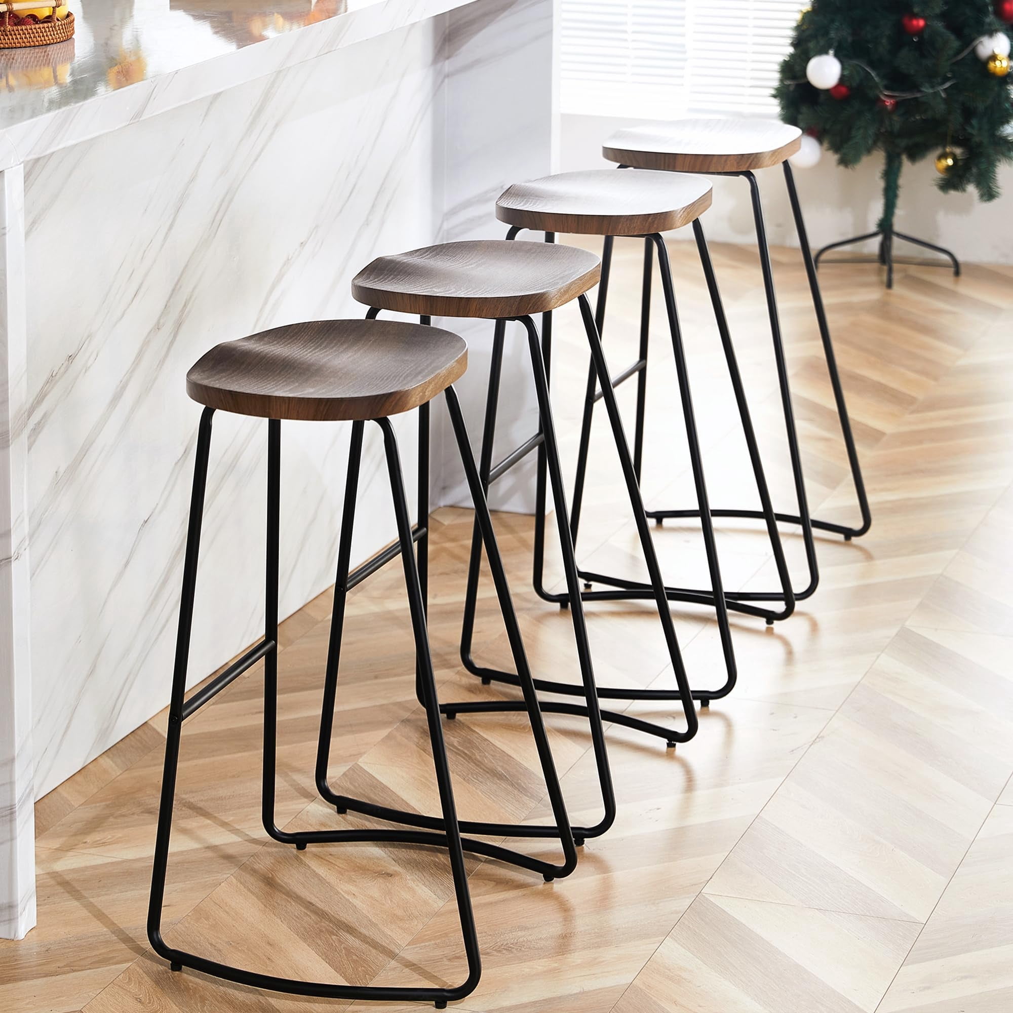 Set Of 4 30 Bar Stools