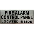 FIRE ALARM CONTROL PANEL LOCATED INSIDE SIGN FACP INSIDE SIGN (BRUS