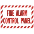 thumbnail image 1 of FIRE ALARM CONTROL PANEL SIGN - (Reflective !!! ALUMINUM 7 X 10), 1 of 2