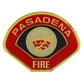 thumbnail image 1 of FIRE & EMS, Pasadena Fire - Officially Licensed Original Artwork, Enamel Lapel Pin - 1", 1 of 1