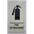 thumbnail image 1 of FIRE EXTINGUISHER Sign HEAVY DUTY / GLOW IN THE DARK "FIRE EXTINGUISHER" SIGN HEAVY DUTY (ALUMINUM SIGN 4 X 8), 1 of 2