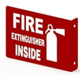 thumbnail image 1 of FIRE Extinguisher Inside Projection Sign-FIRE Extinguisher Inside Sign (RED, Aluminium, 7X10, 90D Sign)-ESPECTADORA LINE (ref-2201), 1 of 5