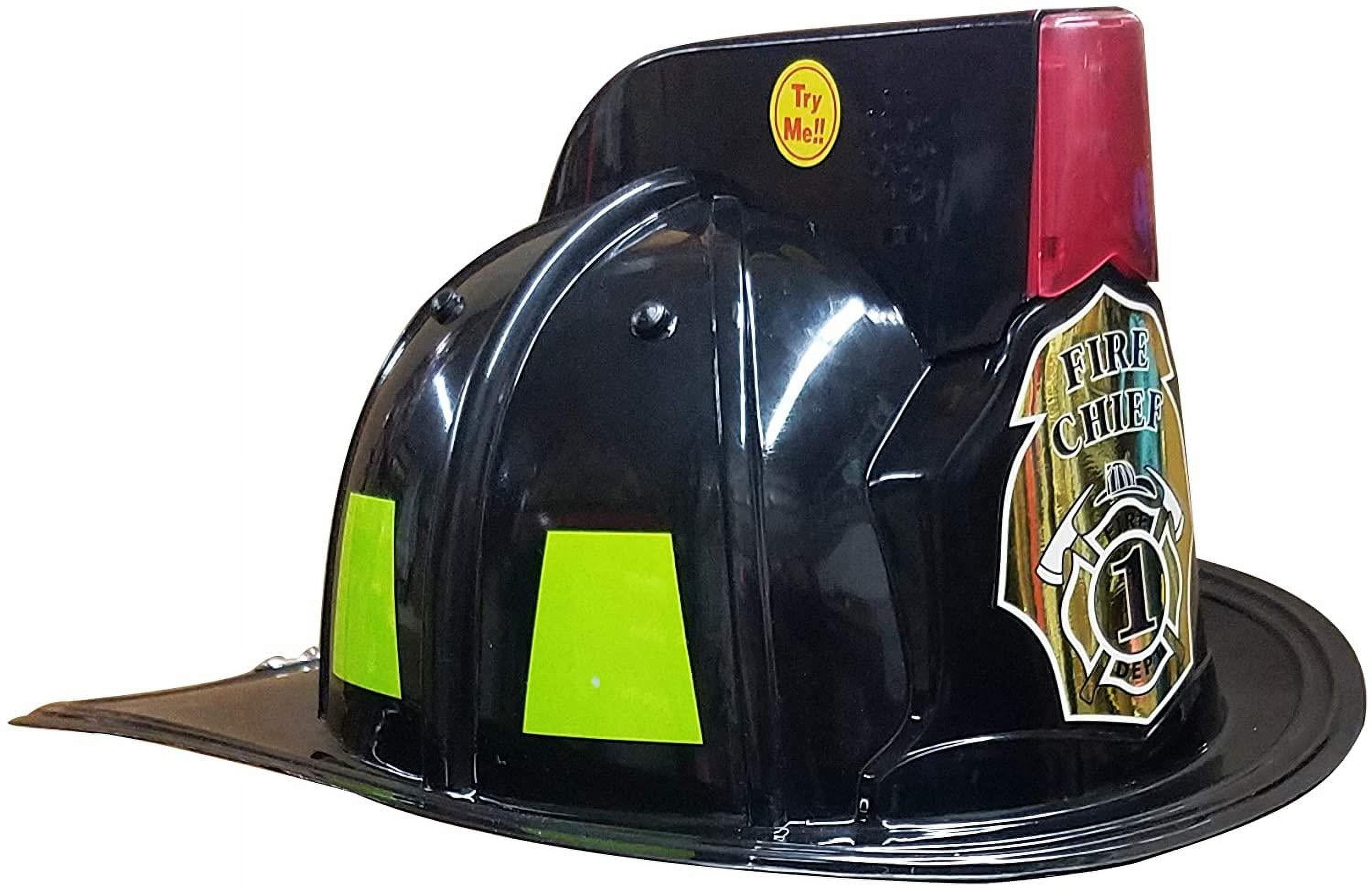 Fire Helmet Hat Black Firefighter