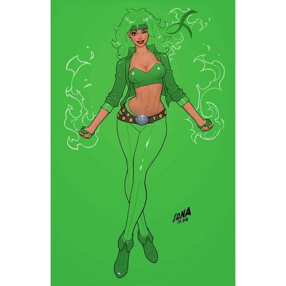 FIRE & ICE WHEN HELL FREEZES OVER #1 (OF 6) CVR B DAVID NAKAYAMA CARD STOCK VAR DC Comics Comic Book 2025