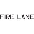 thumbnail image 1 of FIRE Lane Stencil | 12 inch Letters | 125 mil Contractor Grade | Paint Stencil for Parking Lot and Road Marking, 1 of 1
