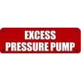 thumbnail image 1 of FIRE Riser Sign (RED Reflective, Aluminium 3X8,Rust Free) (ref-2201), 1 of 1