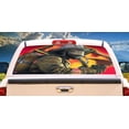 thumbnail image 1 of FIREFIGHTER 1 Rear Window Graphic fireman truck view thru vinyl, 1 of 3