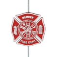thumbnail image 1 of FIREFIGHTER ALUMINUM GRAVE MARKER, 1 of 1