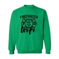 thumbnail image 1 of FIREFIGHTER WIFE Crewneck Sweatshirt, 1 of 3