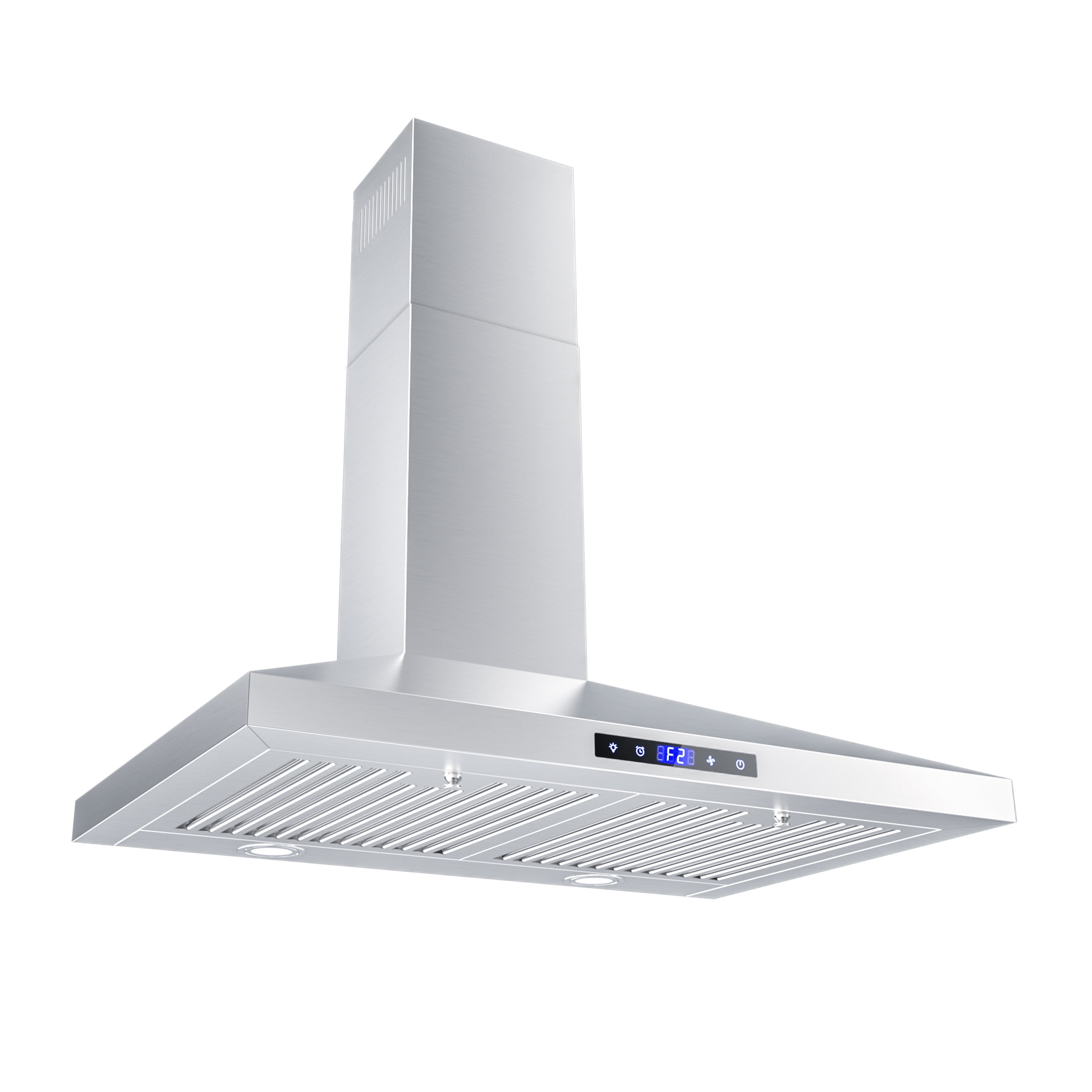 HisoHu Range Hood 30 Inch 780 CFM, Wall Mount Kitchen Vent Hood  Ductless/Ducted Convertible, Hands Free Control 4 Speed Exhaust Fan,  Adjustable Chimney & LED Light(PA0230) - Yahoo Shopping