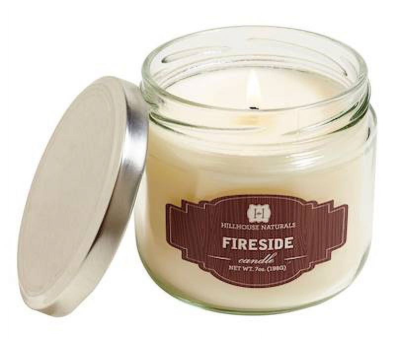 FIRESIDE Hillhouse Naturals 7 oz Scents of the Season Glass Scented Jar Candle