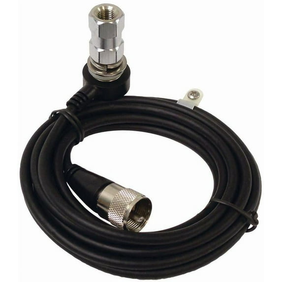 FIRESTIK - K4-8R18 K4 STUD WITH ENCLOSED FIRE-RING 18' COAX CABLE & PL259 CONNECTOR