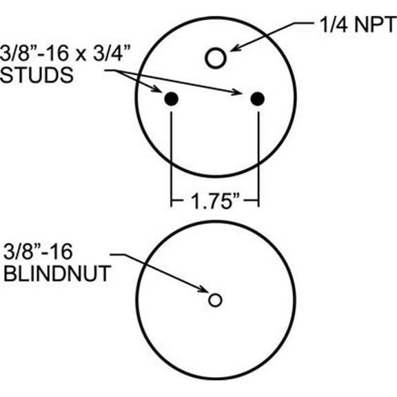 FIRESTONE 6781 Helper Spring Bellows - Black