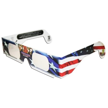 FIREWORKS -Diffraction GLASSES - See Rainbows - Folded 18 PAIR - Patriotic Style