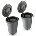 thumbnail image 1 of FIRJOY Reusable Filter Cup for Cuisinart, Gray (2 Pack), 1 of 9