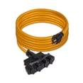 thumbnail image 1 of FIRMAN  25ft Heavy Duty L14-30P to (4) 5-20R Power Cord With Storage Strap, 1 of 6