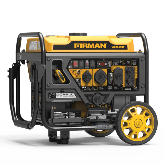 FIRMAN W03663OF 4500/3200W Inverter Open Frame Portable Generator 4500/3200 Watts Remote Start with CO Alert