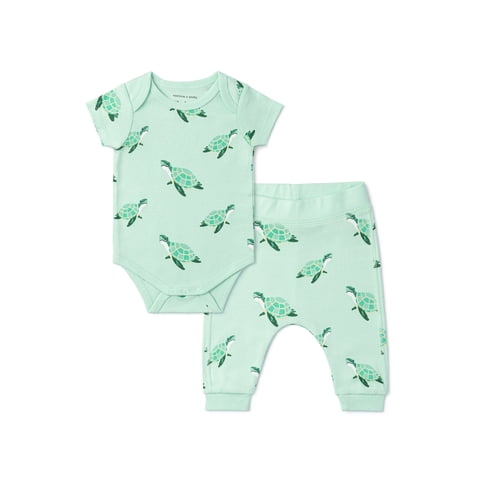 First Moves Bodysuit + Groove Pant Set, Newborn -24 Months, 3-6 Months