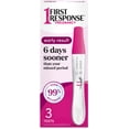 thumbnail image 1 of FIRST RESPONSE Early Result Pregnancy Test, 3 Pack (Packaging & Test Design May Vary), 1 of 14