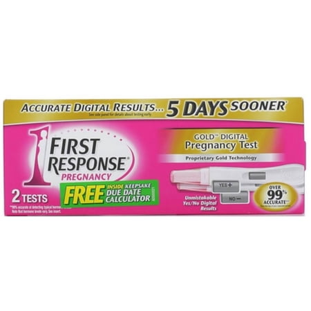 FIRST RESPONSE Gold Digital Early Result Pregnancy Tests 2 Each