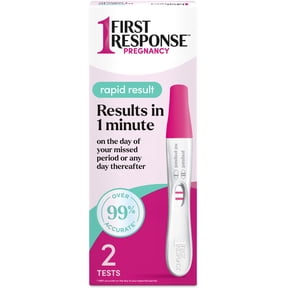 FIRST RESPONSE Rapid Result Pregnancy Test, 2 Pack
