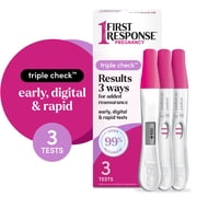 FIRST RESPONSE Triple Check Pregnancy Test 3 ct.