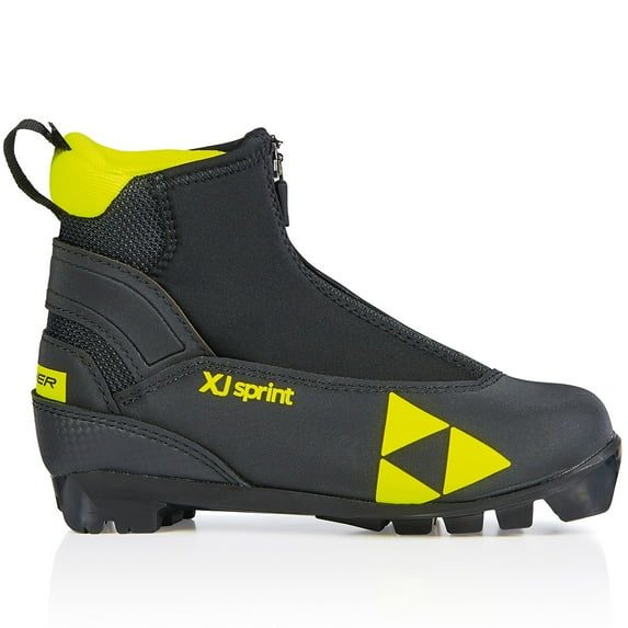 FISCHER XJ SPRINT Nordic boots, Color: Black/Yellow, Size: 29 (S40821-29)