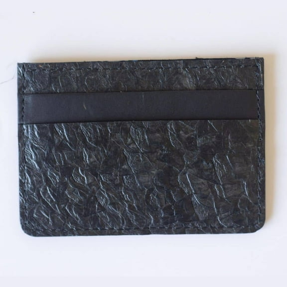 FISH LEATHER CARDHOLDER