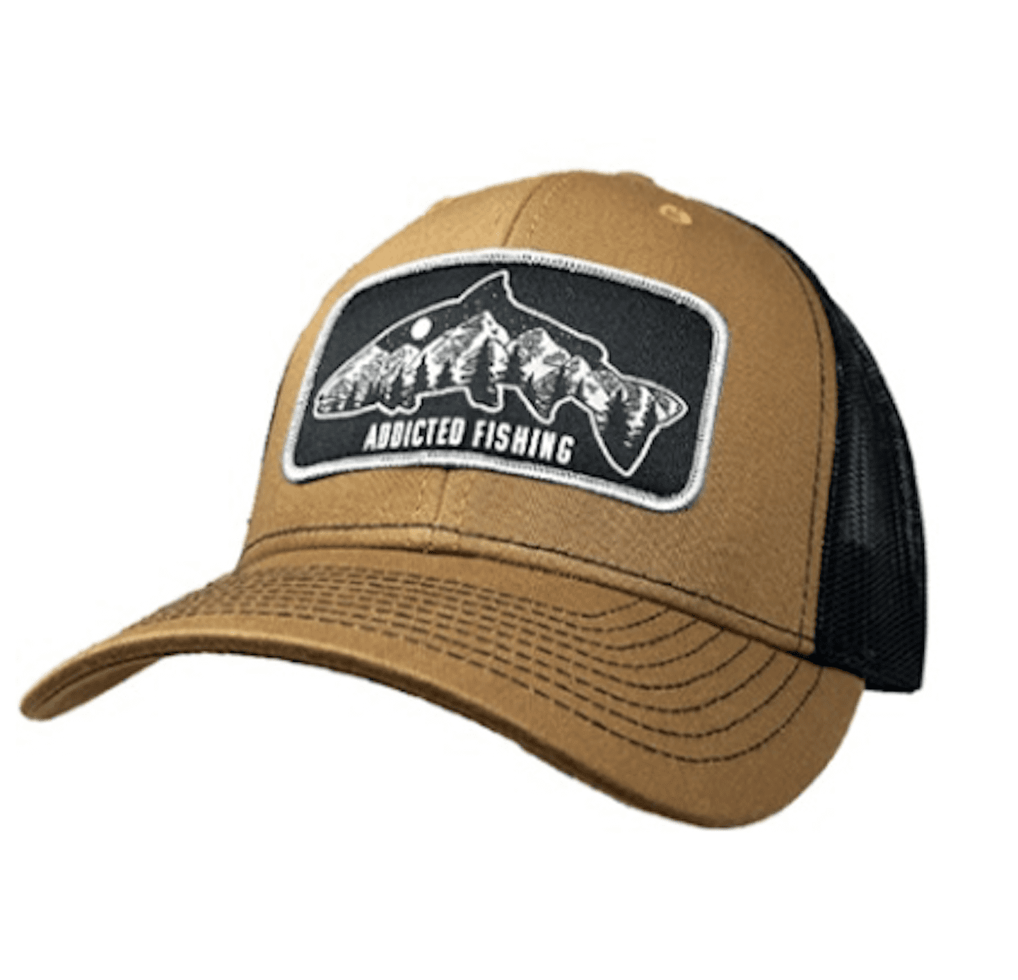 Fish Mountain Trucker - Saddle/Black