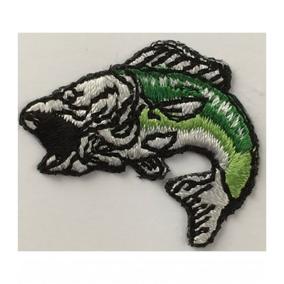 FISH PRESS-ON APPLIQUE-1-1/4" X 1"