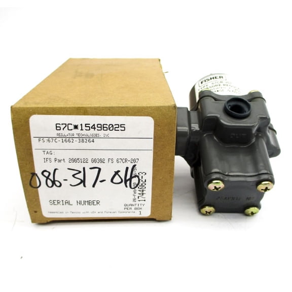 FISHER 67CR-207 0-60PSI NSMP