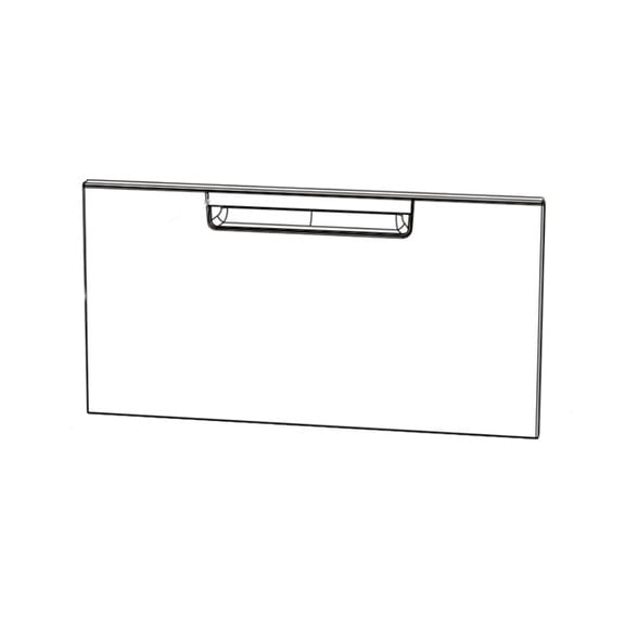 FISHER AND PAYKEL 511977 DOOR ASSY LOWER DD60DCW9 (SP) (GENUINE OEM PART)