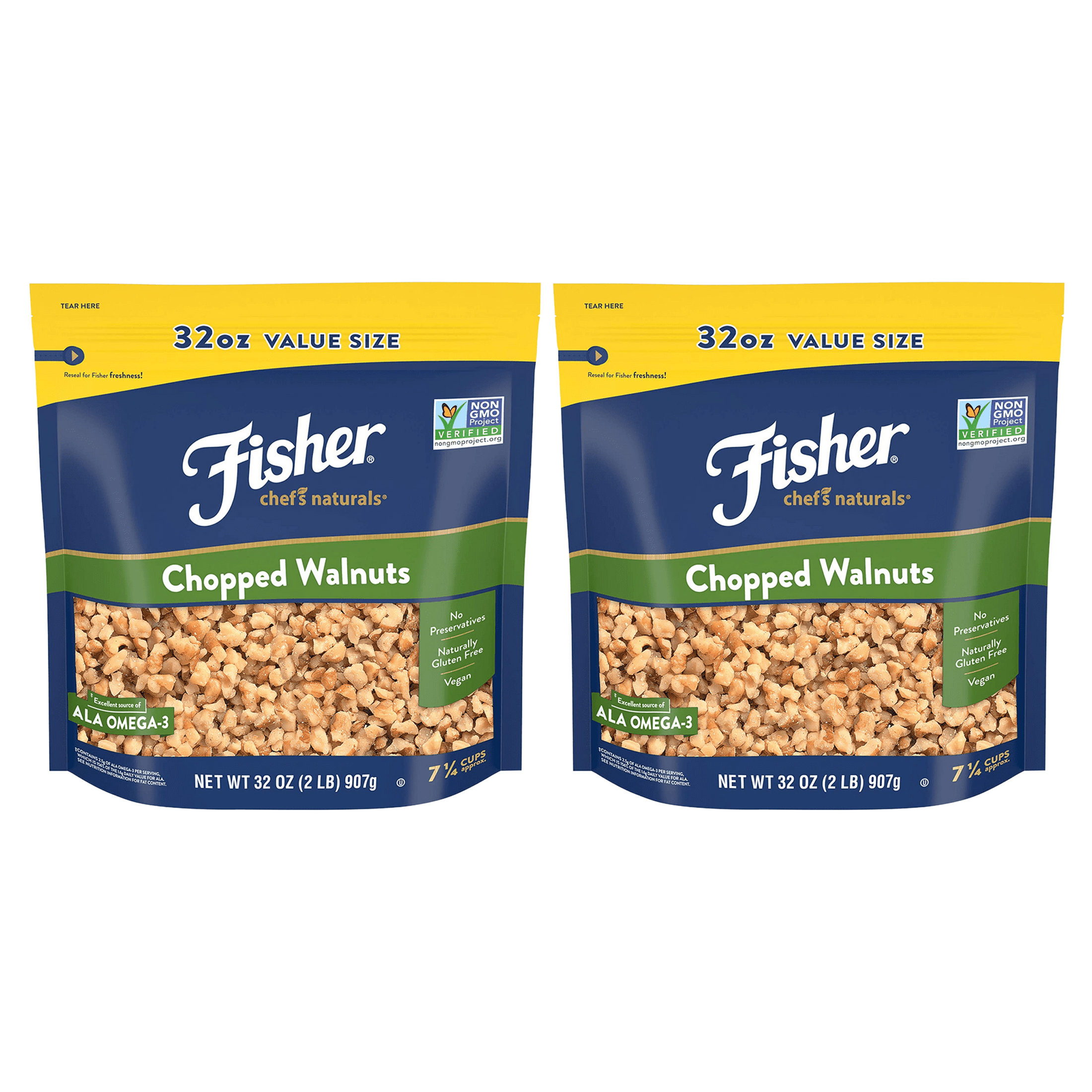(2 pack) Fisher Chef's Naturals Gluten Free, No Preservatives, NonGMO