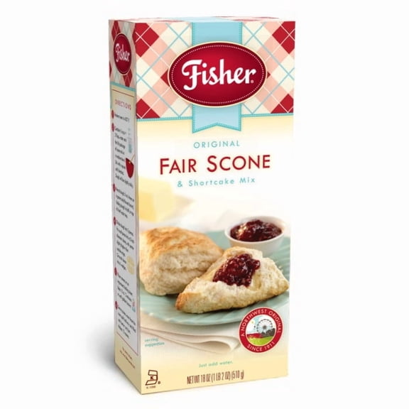 FISHER MIX SCONE ORIGINAL 18 OZ - Pack of 12
